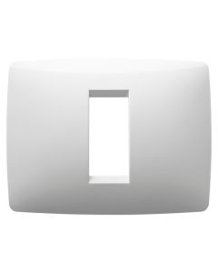 PLACCA ONE - IN TECNOPOLIMERO - 1 POSTO - BIANCO - CHORUSMART